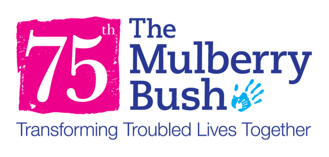 The Mulberry Bush 75th anniversary logo