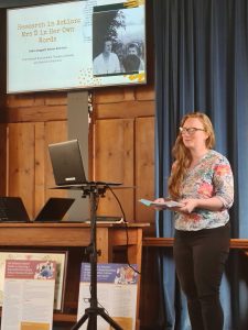 Debra Doggett, our Senior Archivist, presenting at the SPARK Day